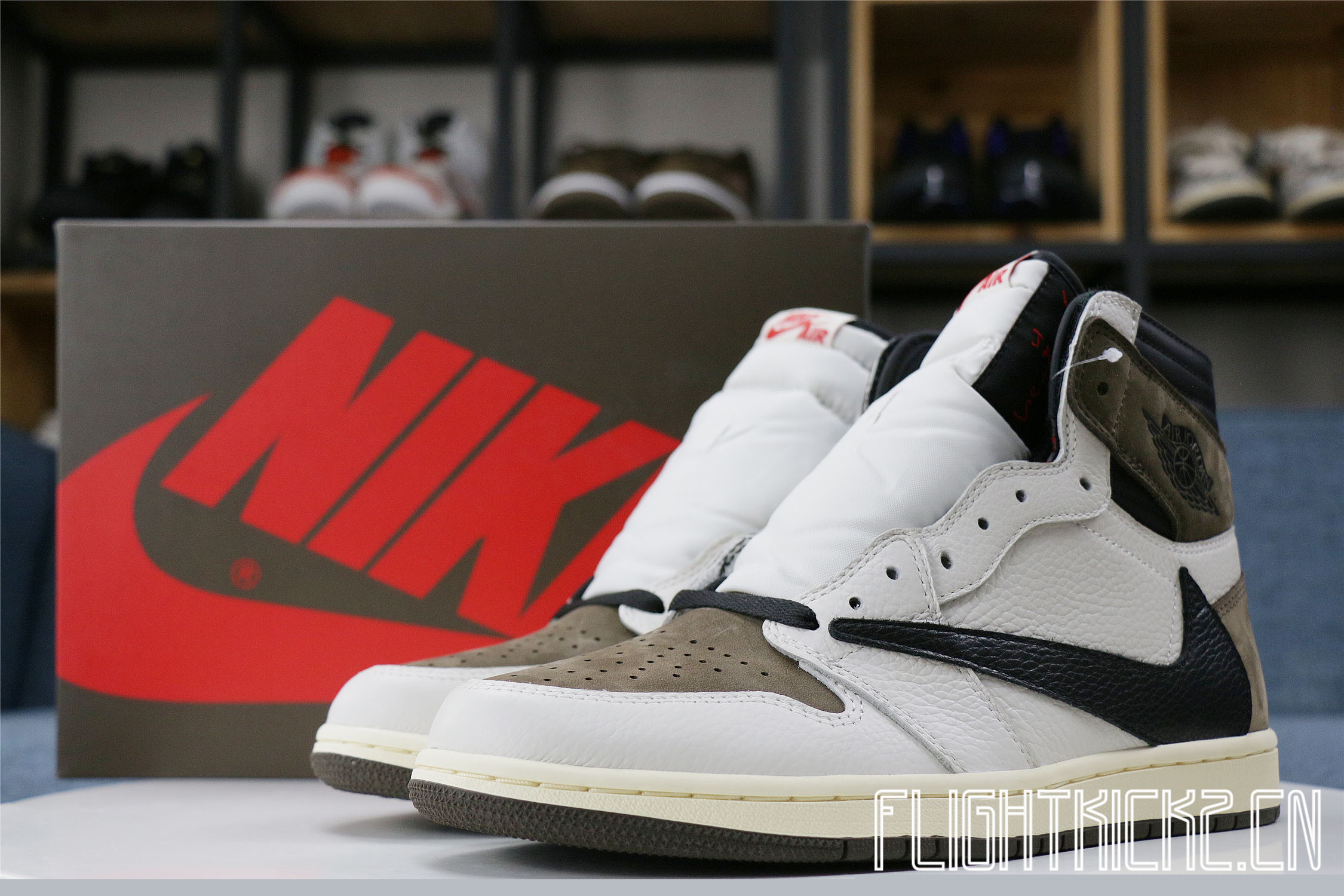 Travis Scott x Air Jordan 1 2.0 Custom Shoes