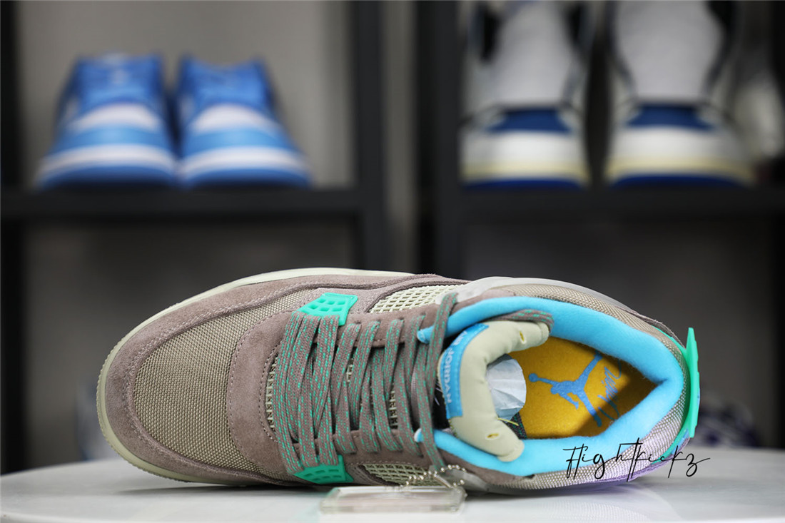 Union LA X Air Jordan 4 Retro Taupe Haze 2021 (LN5 A1 Batch)