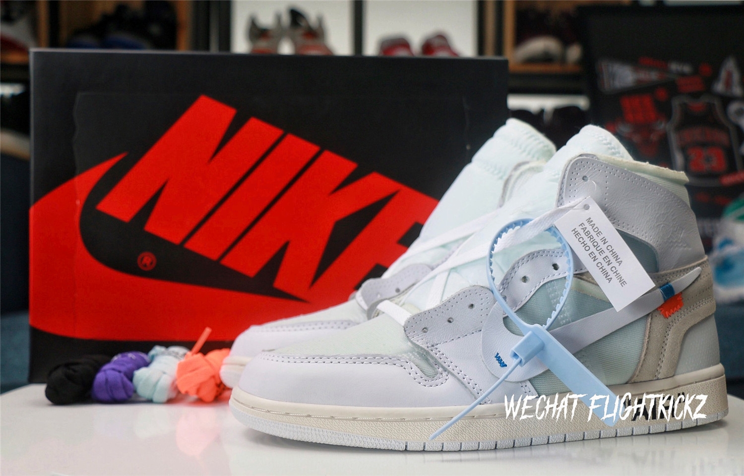 2018 Off White X Air Jordan 1 White (LN5 A1 Batch)