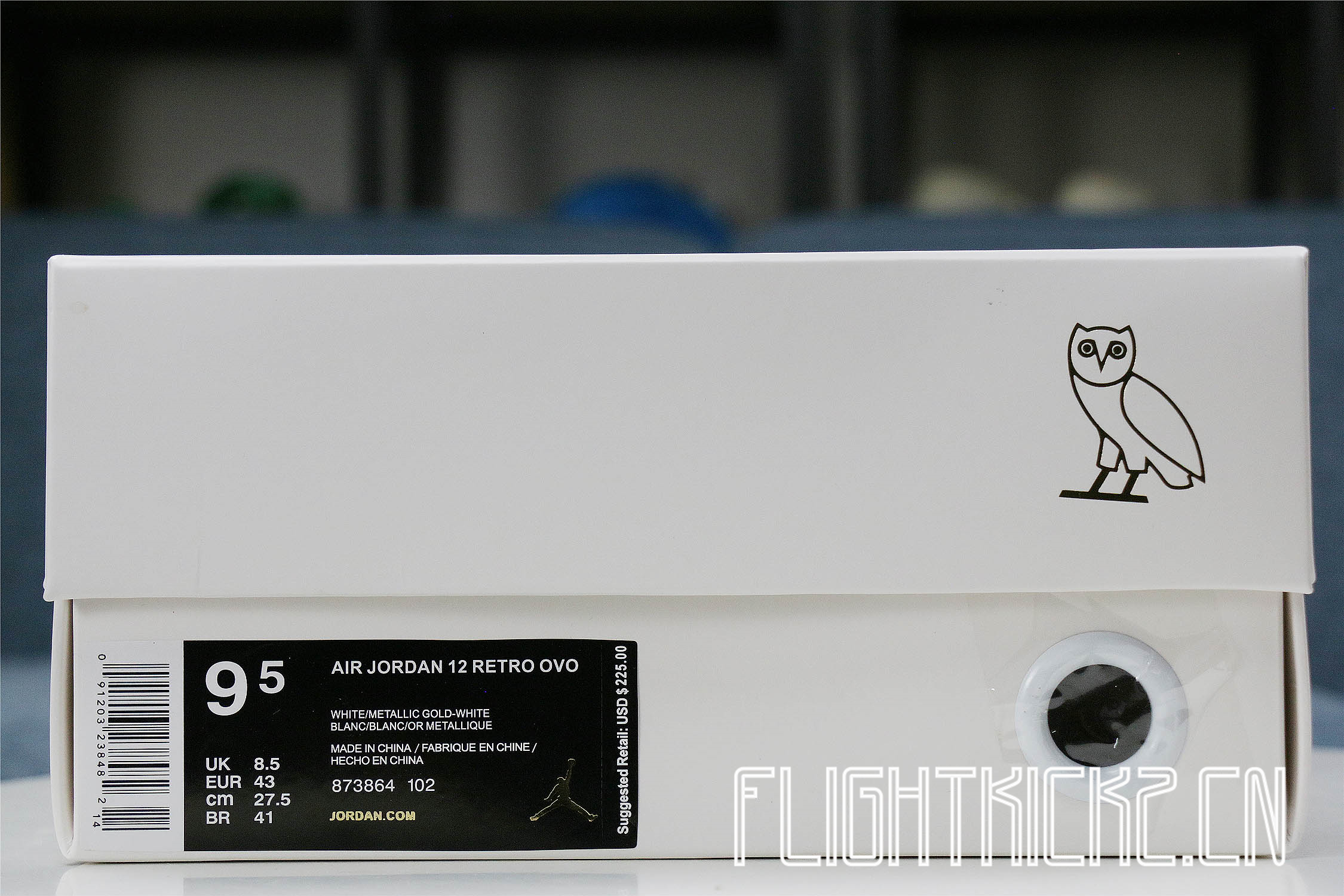 OVO X Air Jordan 12 Retro White