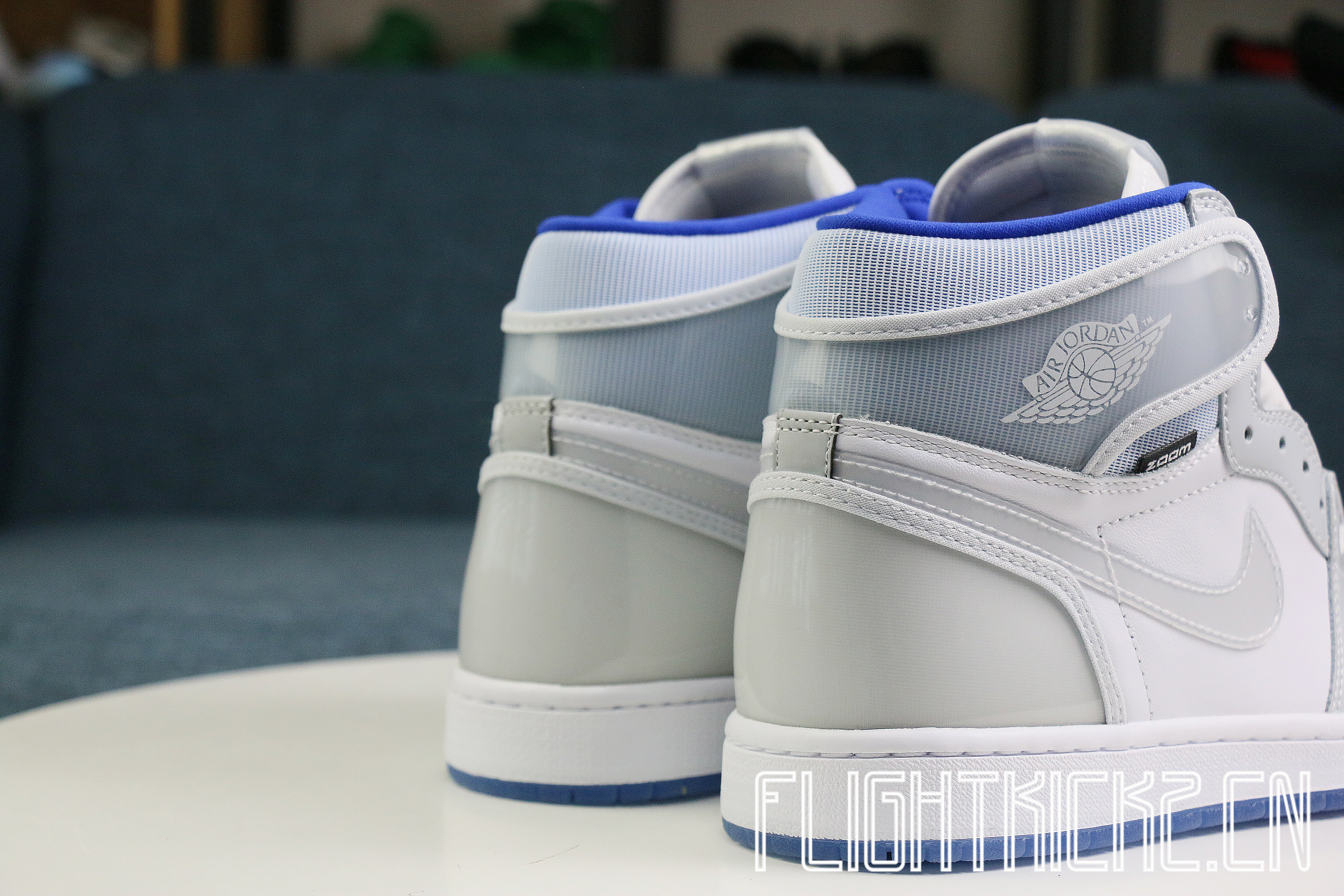 Jordan 1 Retro High Zoom White Racer Blue 2020