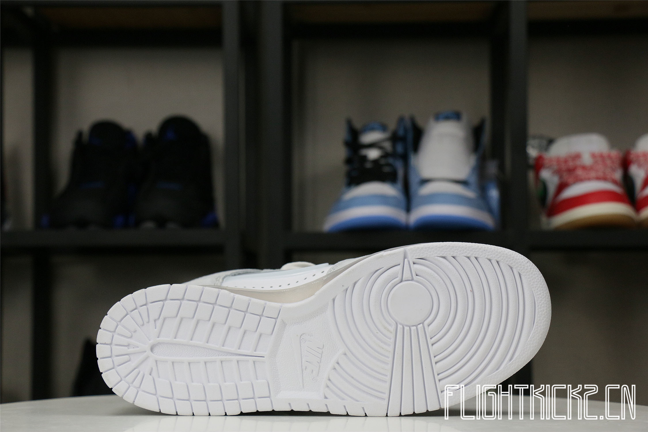 Nike Dunk High Slam Jam White Pure Platinum