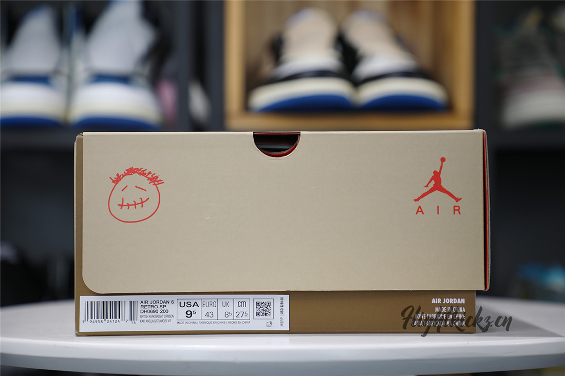 Travis Scott X Air Jordan 6 Retro “British Khaki”