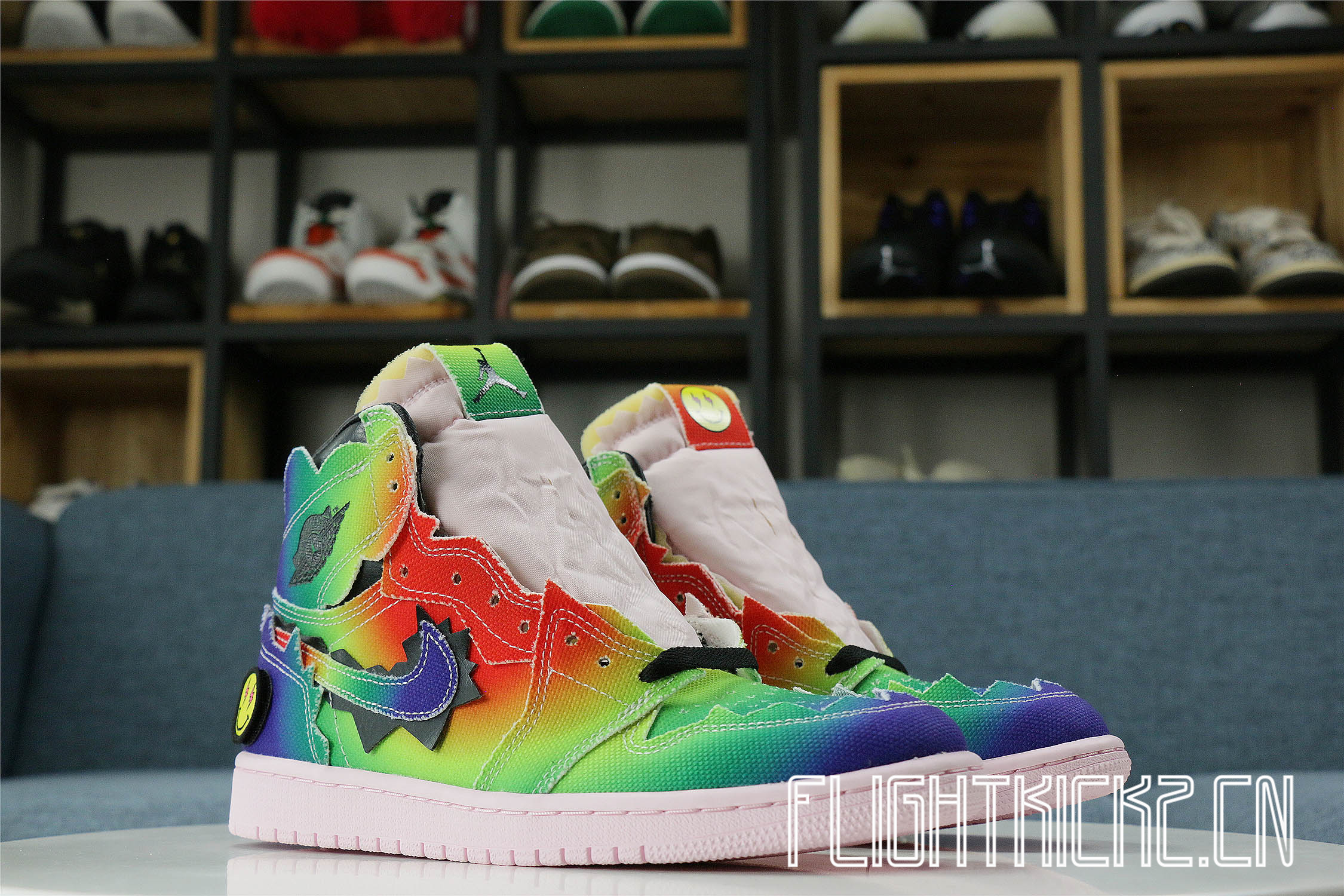 J Balvin x Jordan 1 Retro High 2020(LN5 A1 Batch) (Flash Sale)