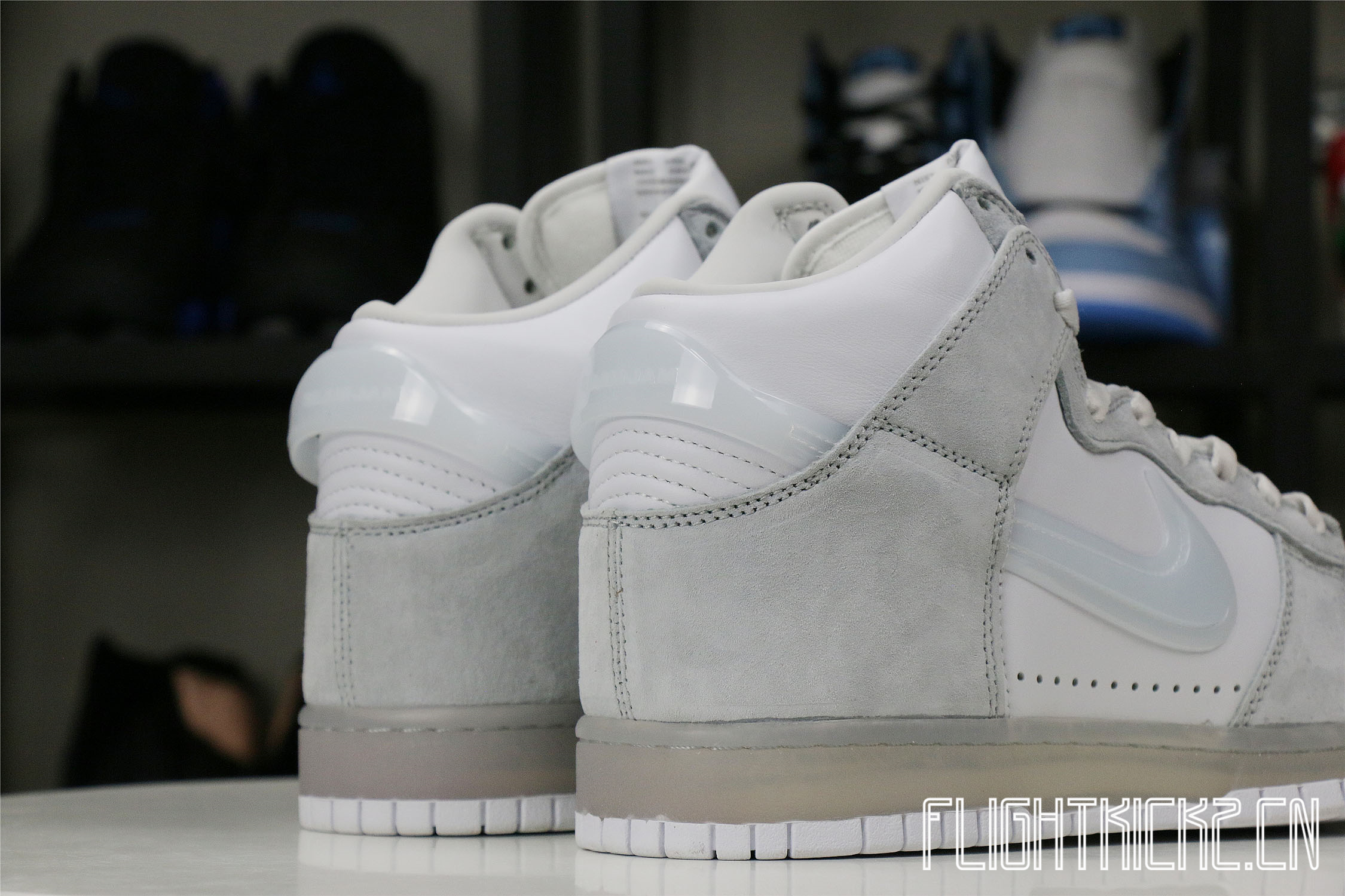 Nike Dunk High Slam Jam White Pure Platinum