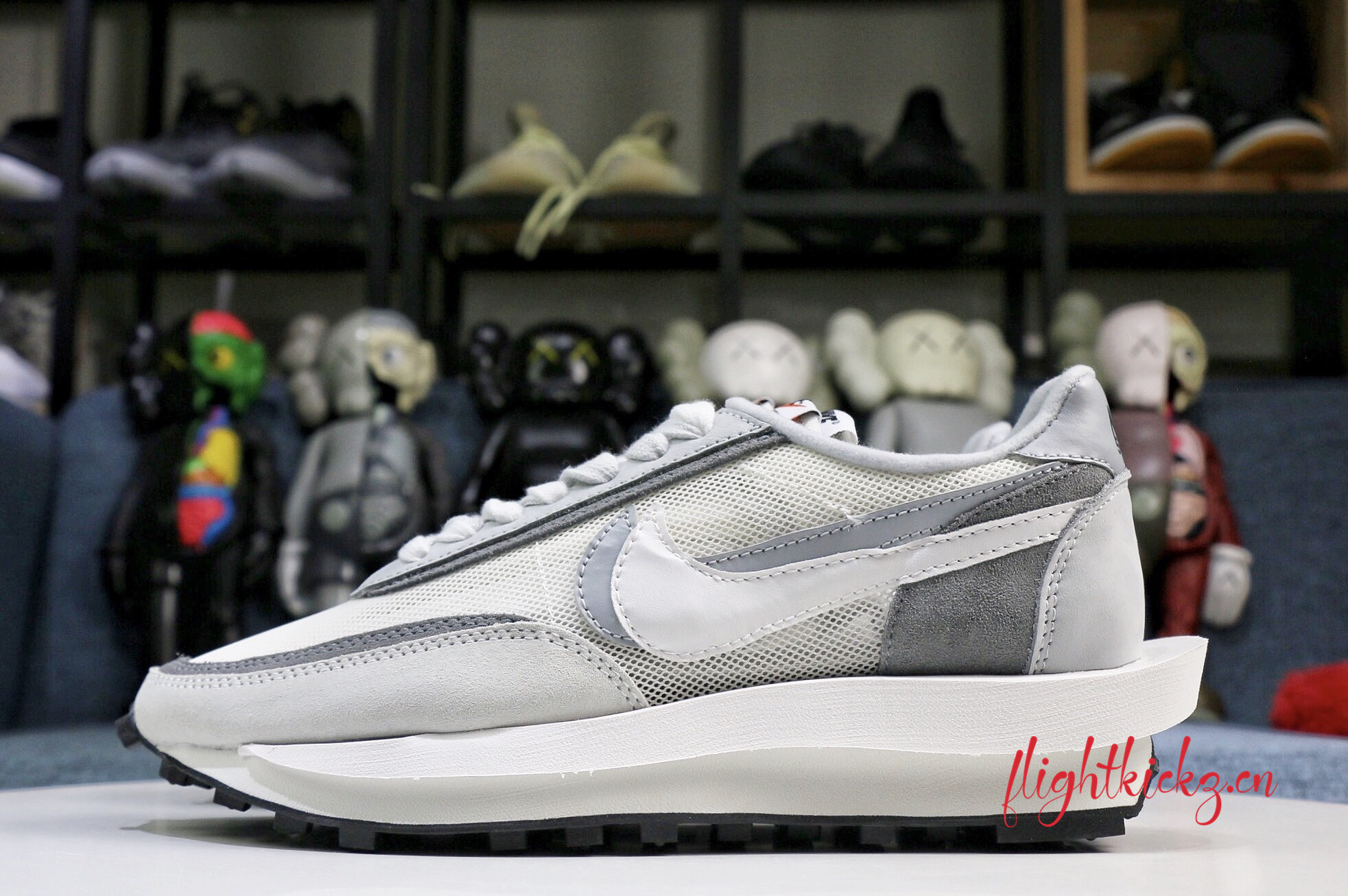 Nike LD Waffle Sacai White Grey