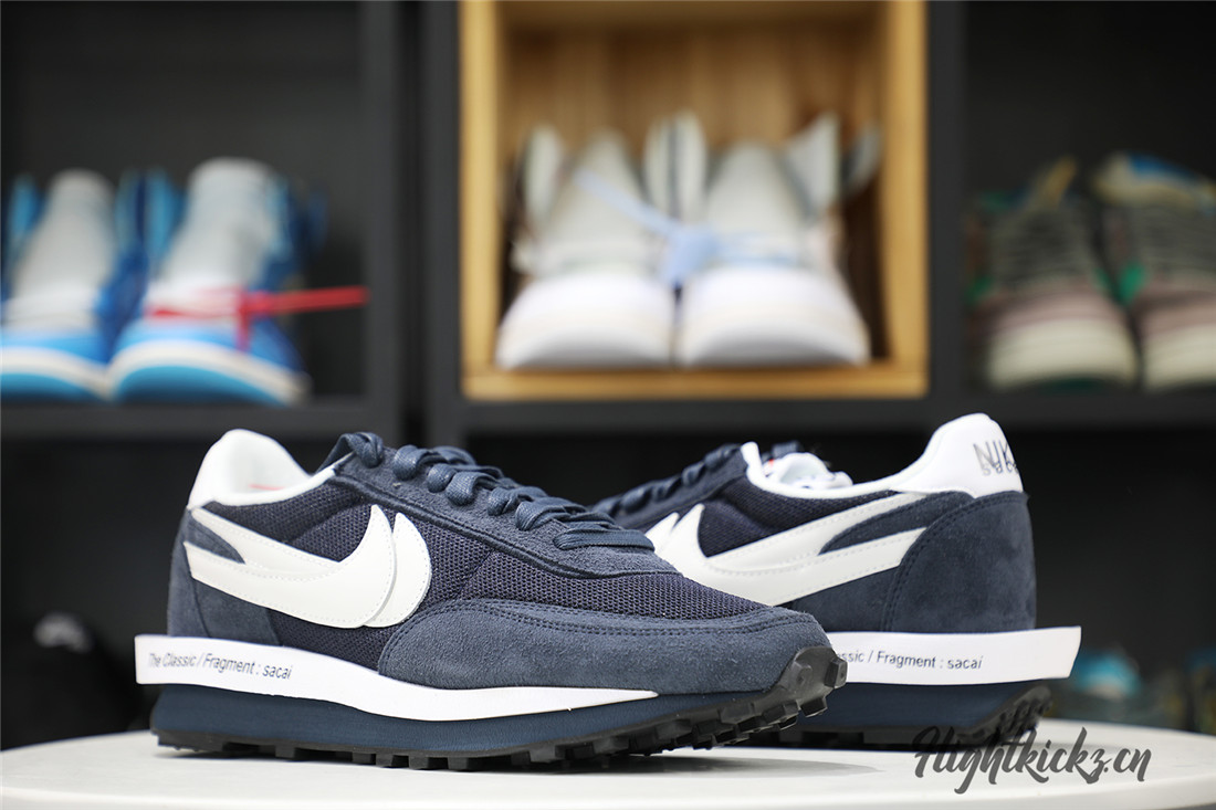 Fragment Sacai x Nike LDV Waffle Blue Void Obsidian