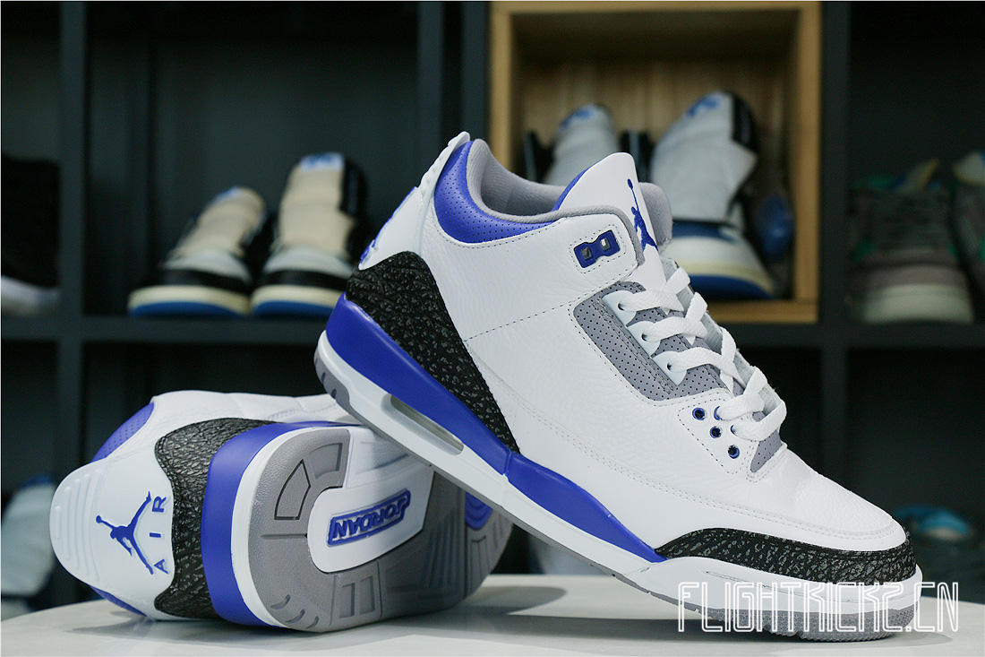 Jordan 3 Retro Racer Blue 2021