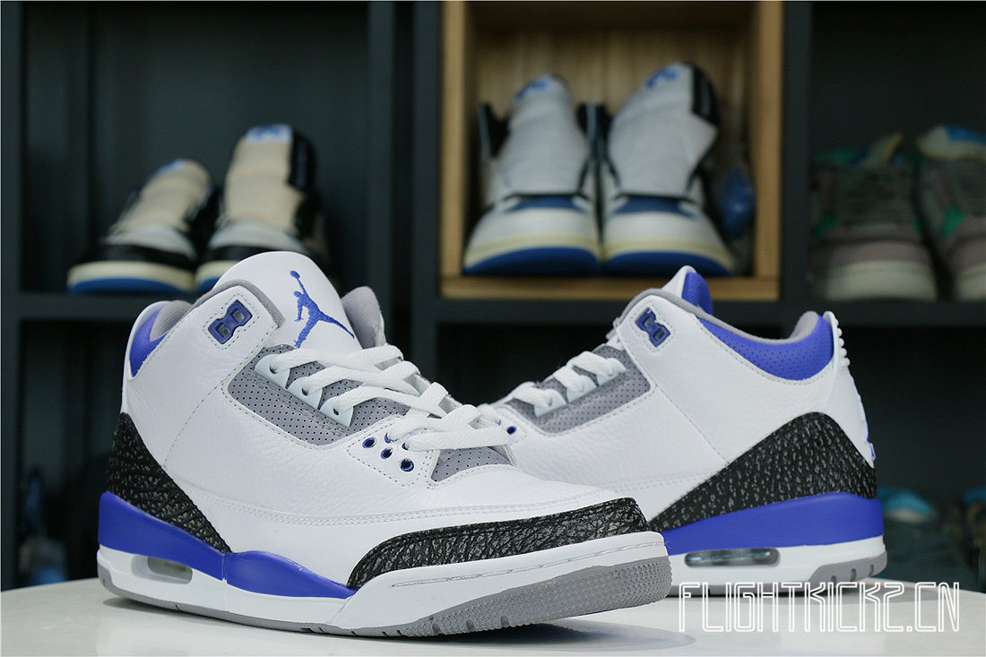 Jordan 3 Retro Racer Blue 2021