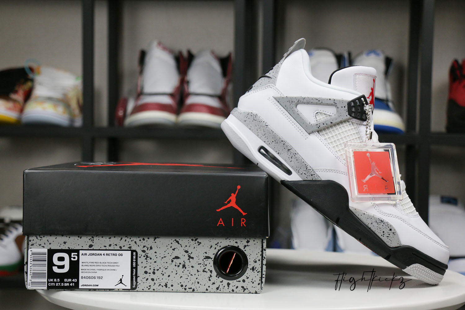 Jordan 4 Retro White Cement 2016( Ln5 A1 )