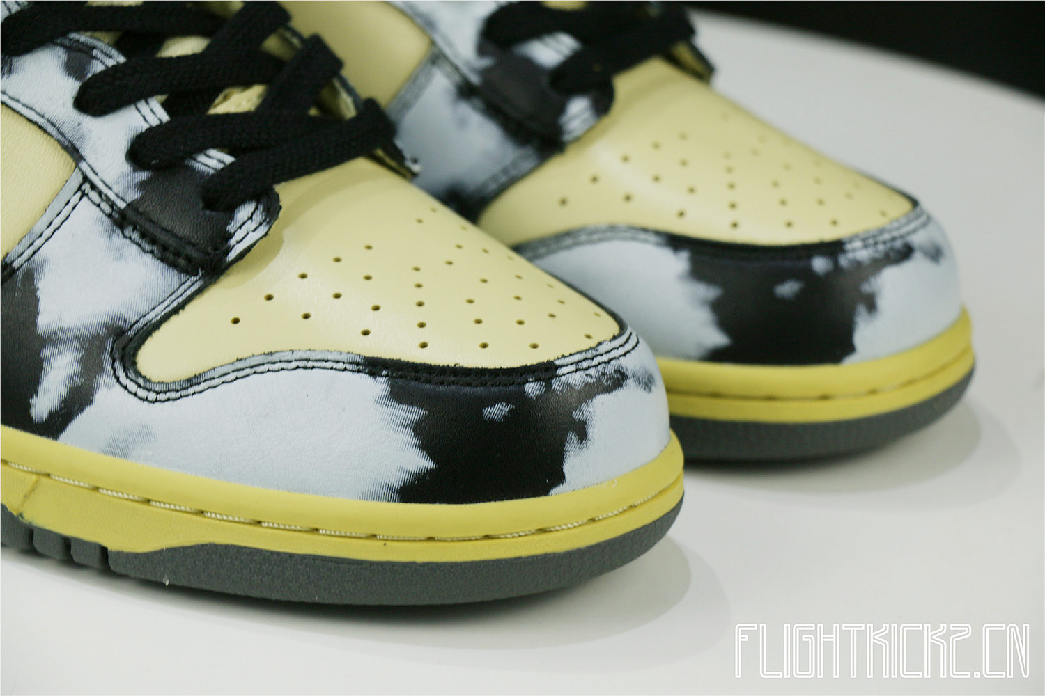 Nike Dunk High 1985 Black Acid Wash