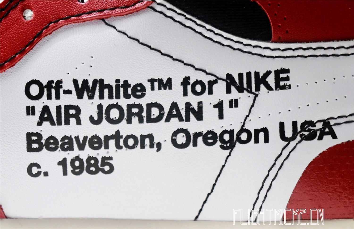 2017 Off White X Air Jordan 1 Chicago (LN5 A1 Batch)