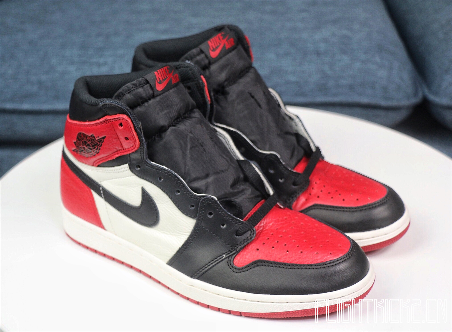 Jordan 1 Retro High Bred Toe 2018