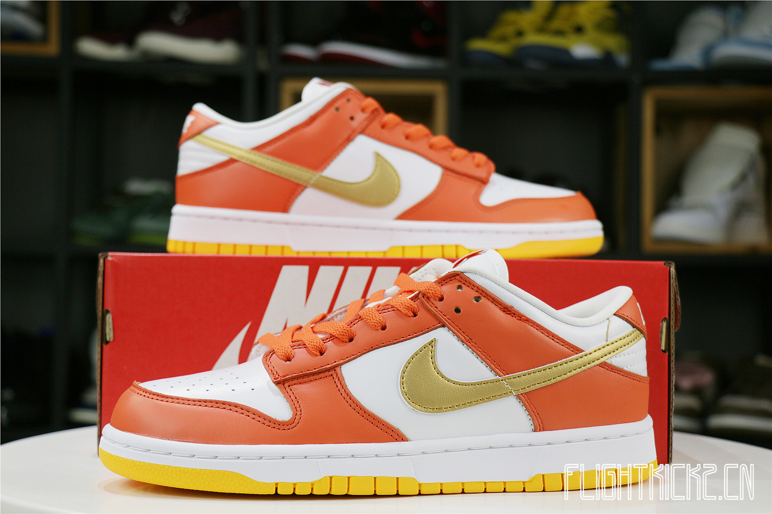Nike Dunk Low University Gold