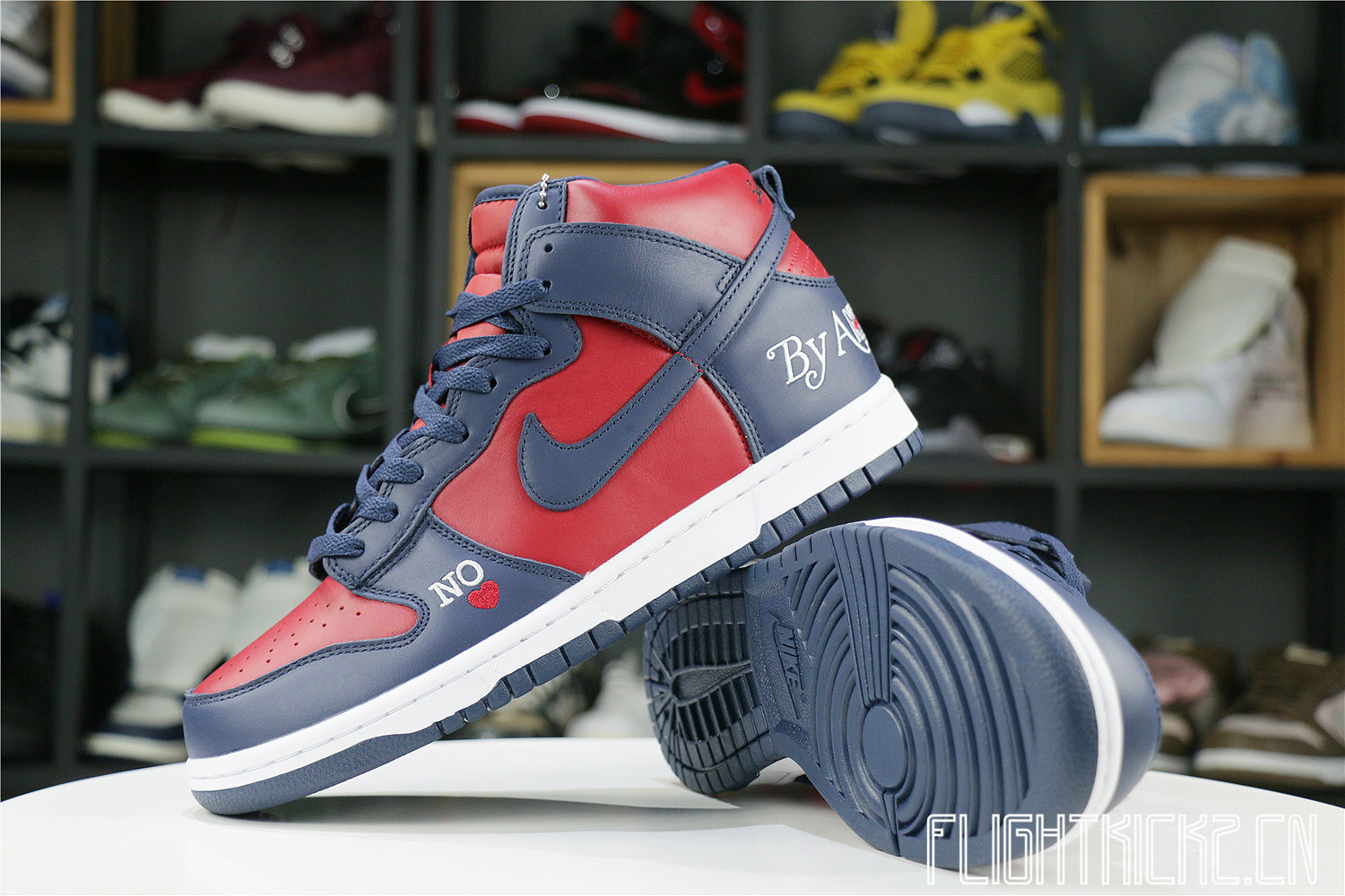 Nike SB Dunk High Supreme By Any Means Navy