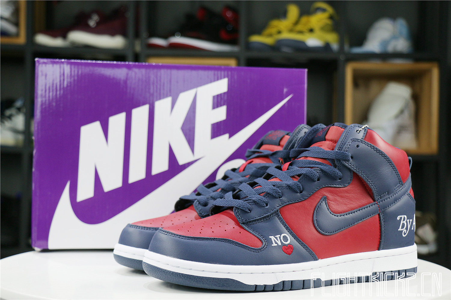 Nike SB Dunk High Supreme By Any Means Navy