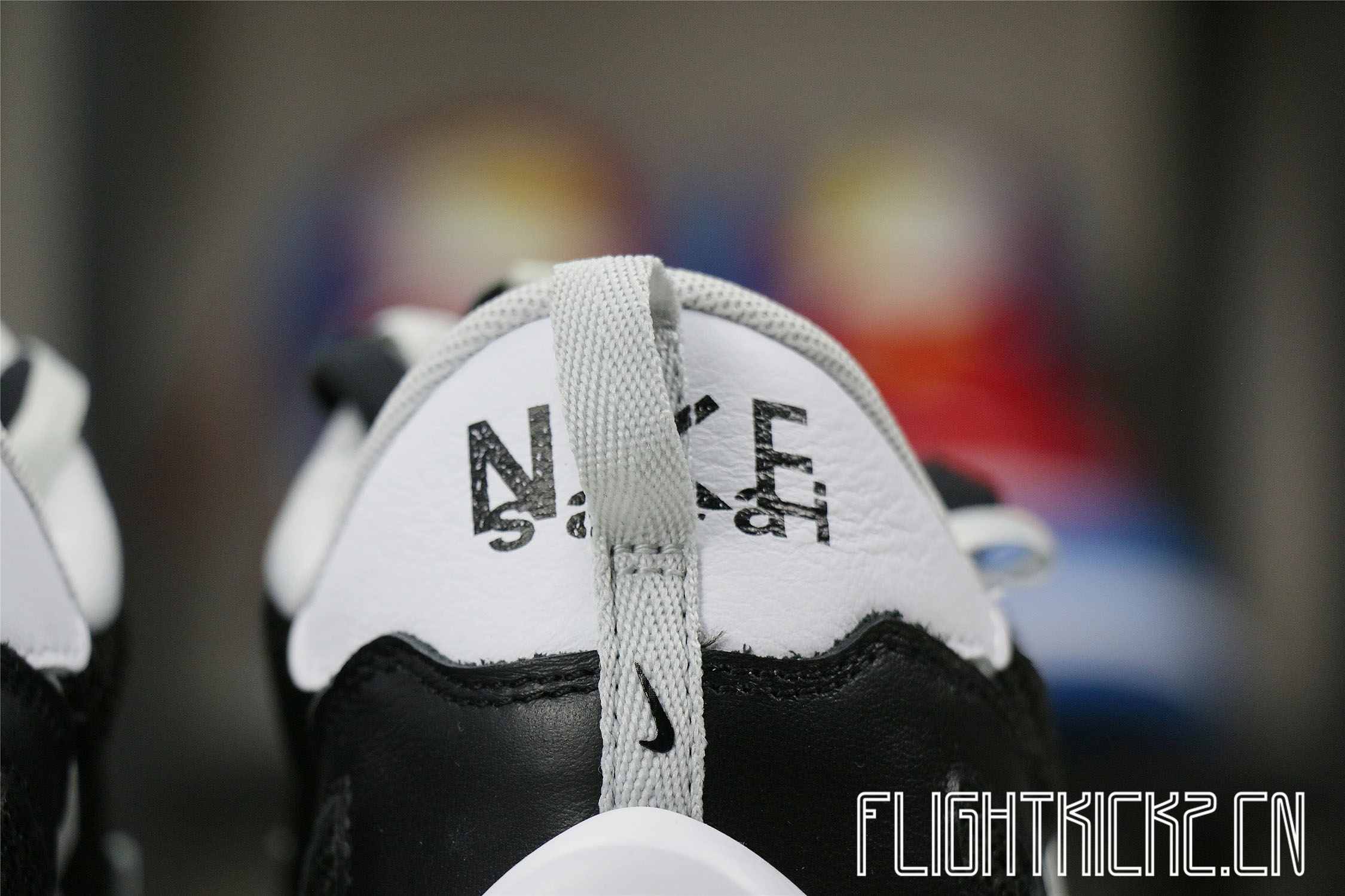 Sacai x Nike Vaporwaffle Black White (LN5 A1)