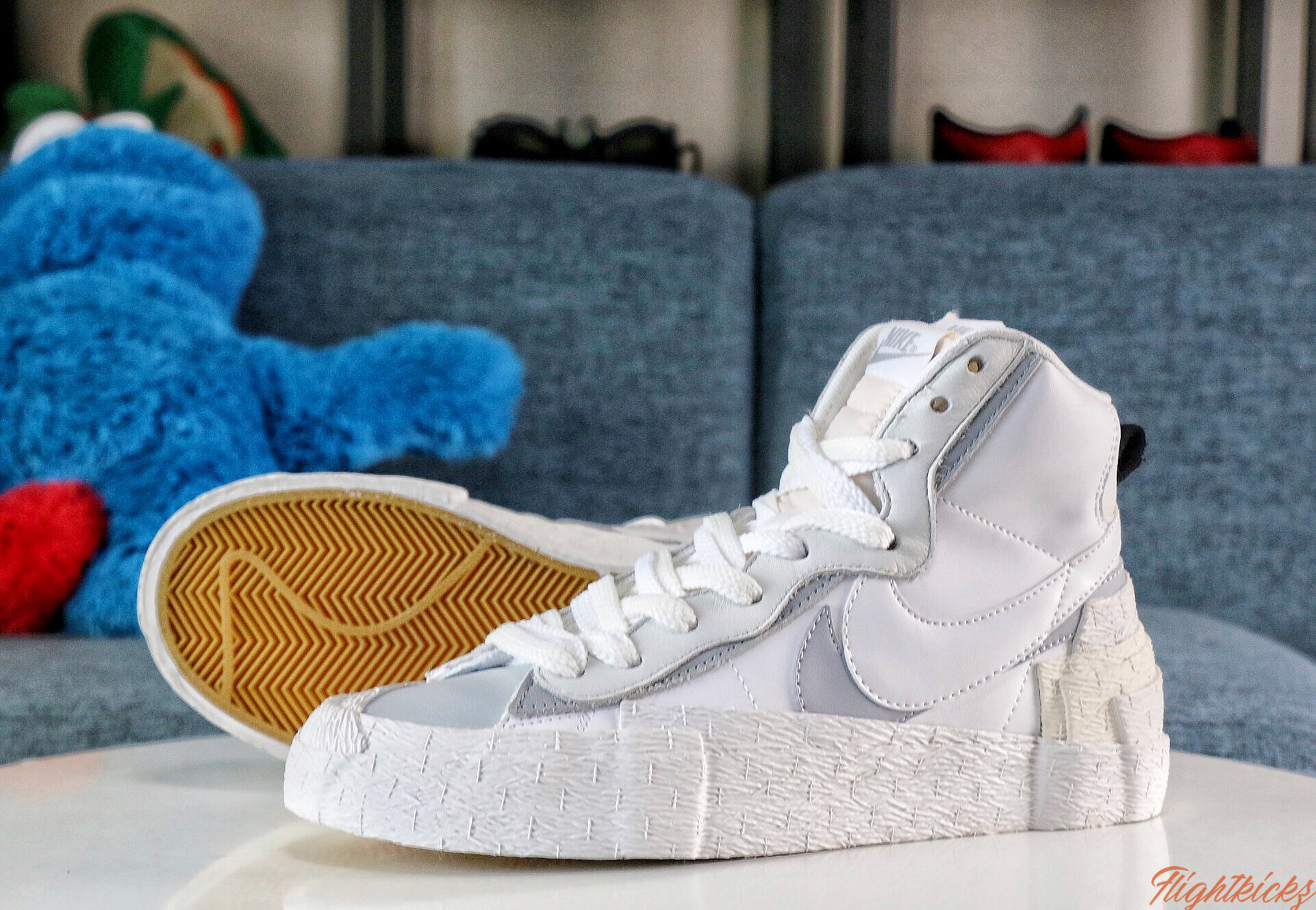 Sacai x Nike Black White Grey