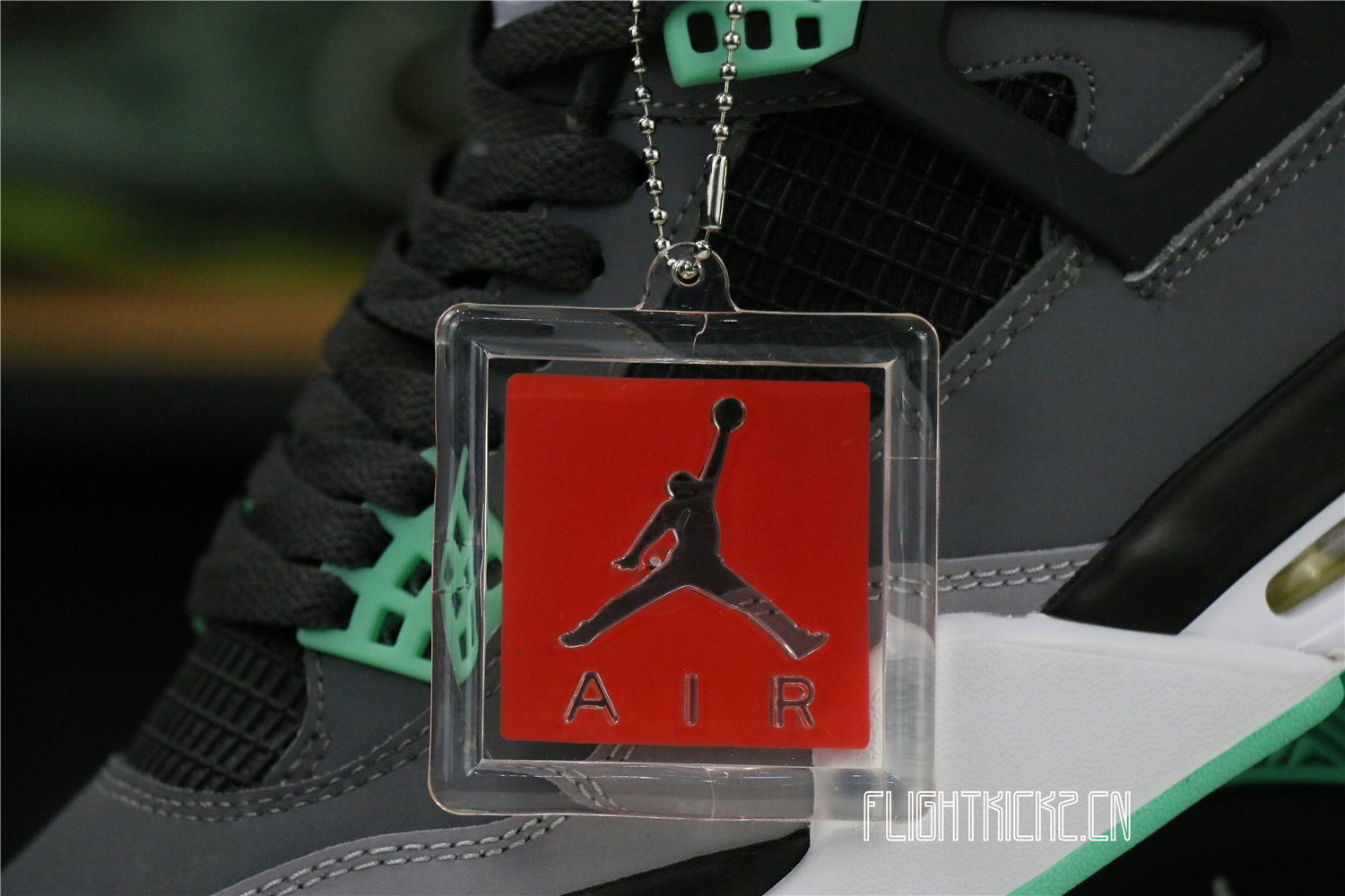 Jordan 4 Retro Green Glow( Ln5 A1 Batch)