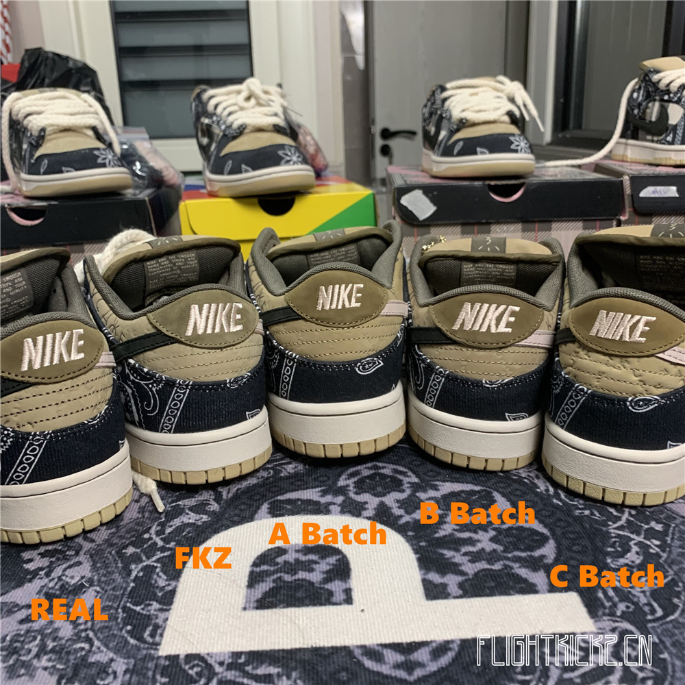 Travis Scott x Nike SB Dunk Low(LN5 A1 Batch)