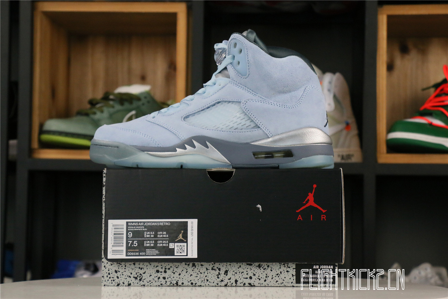 Jordan 5 Retro Bluebird (W)