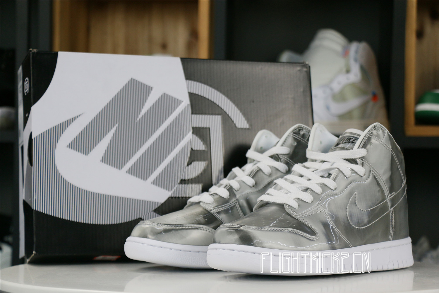 CLOT x Nike Dunk High Flux