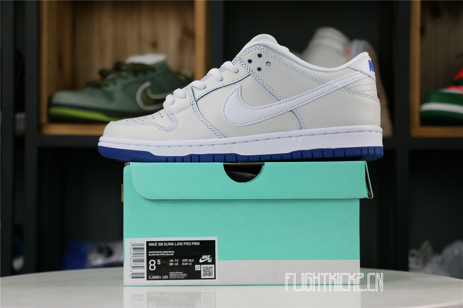 Nike SB Dunk Low Premium White Game Royal