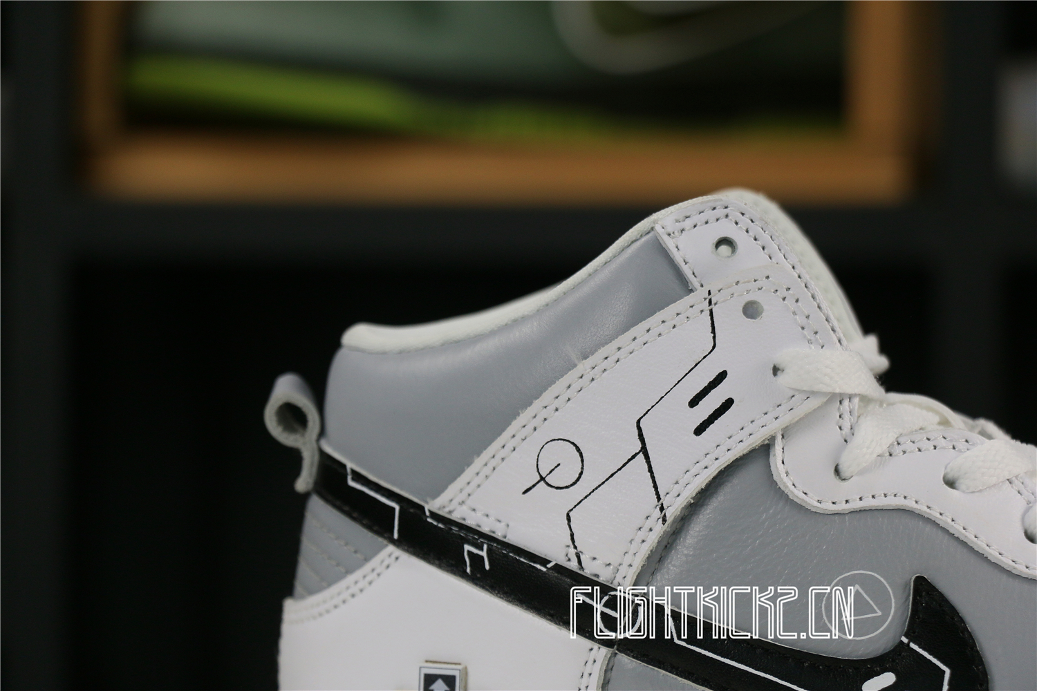 Nike Dunk High “Video Game” White Grey Black PS5 Loading