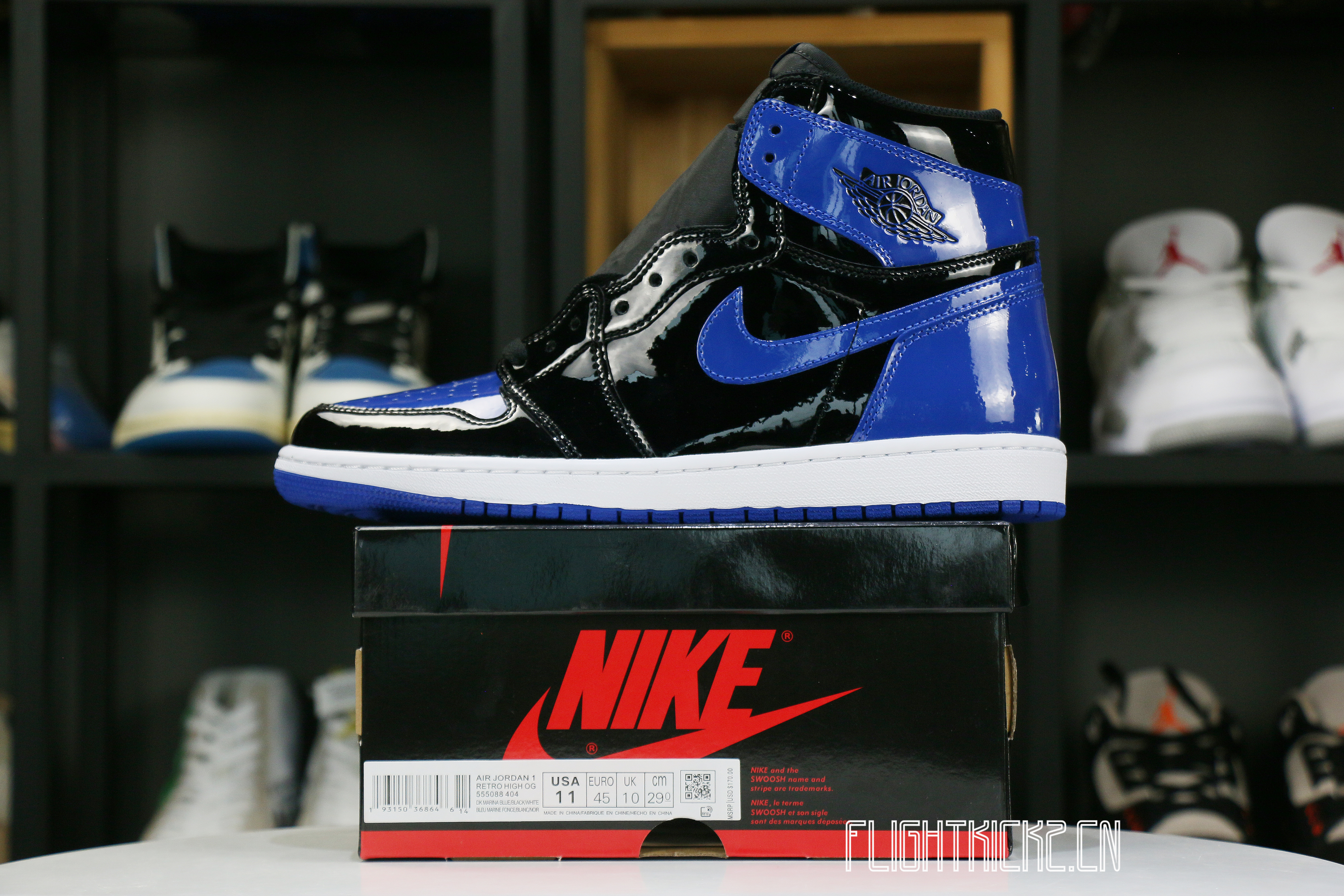 Air Jordan 1 High OG “Patent Royal”