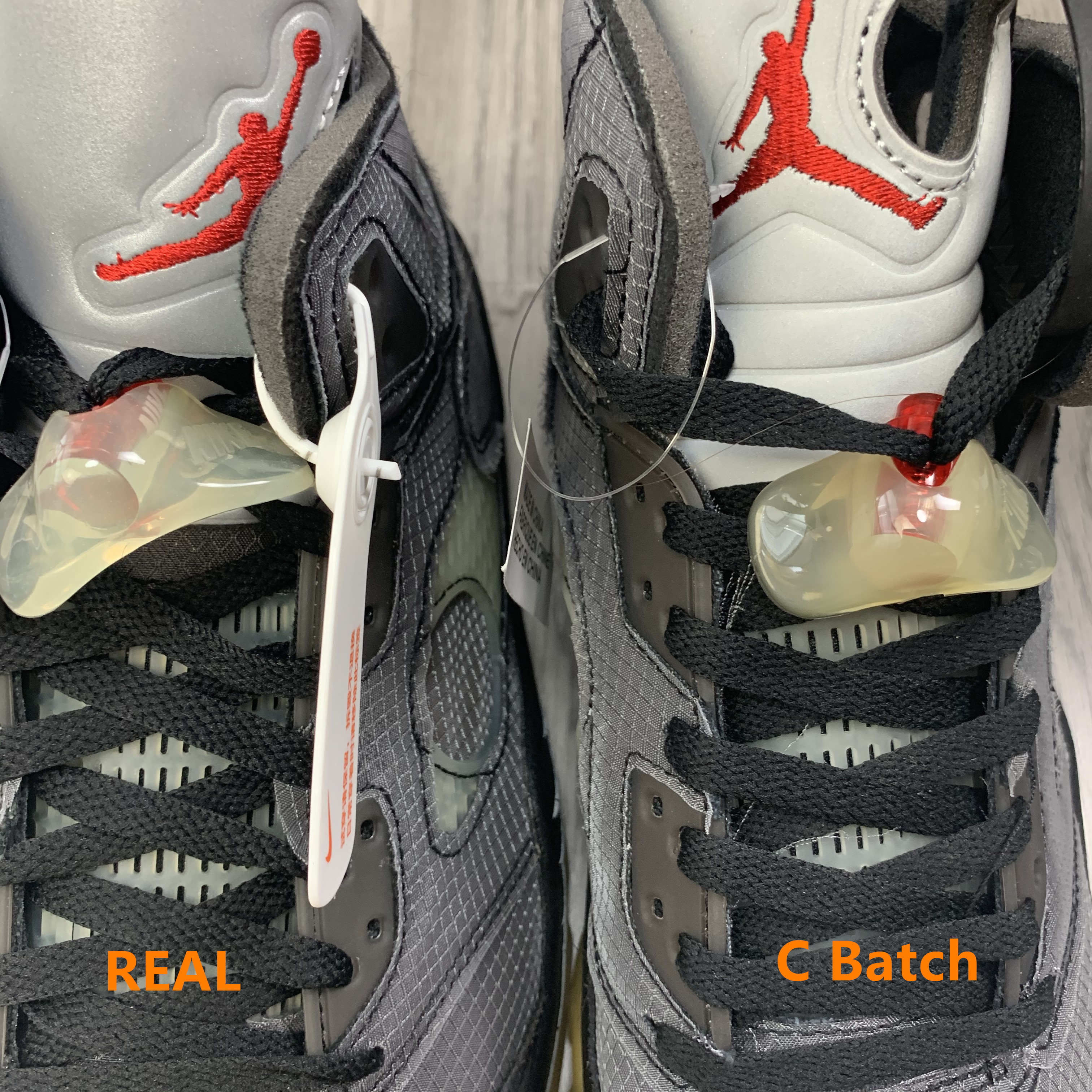 Off White x Air Jordan 5 Retro SP Muslin (LN5 A1 Batch)