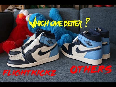 Jordan 1 Retro High Obsidian UNC