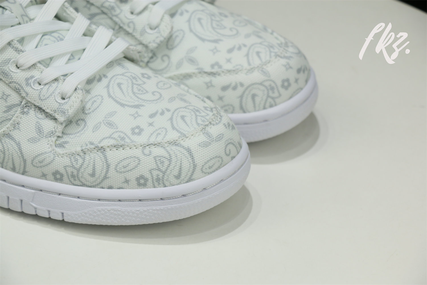 Nike Dunk Low White Paisley