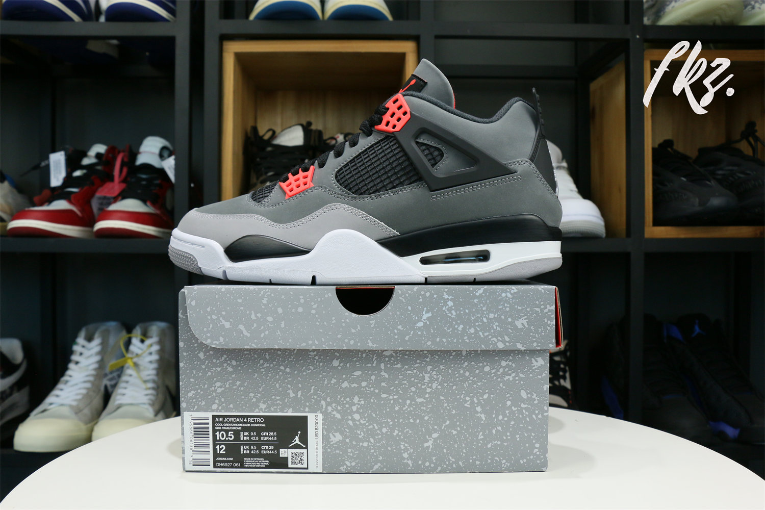 Air Jordan 4 “Infrared”(LN5 A1 Batch)