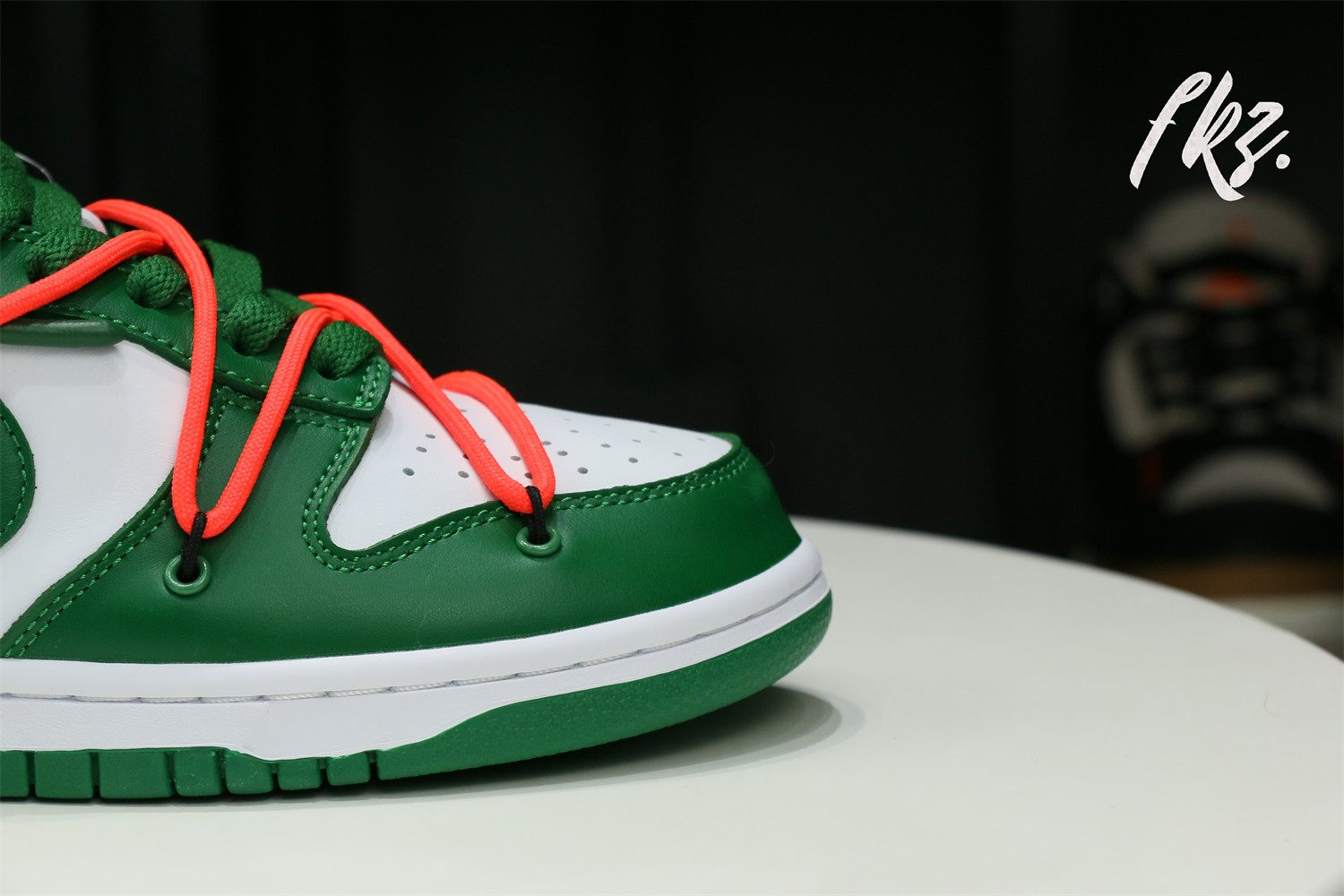 Off White X Nike SB Dunk Pine Green 2019(LN5 A1 Batch)