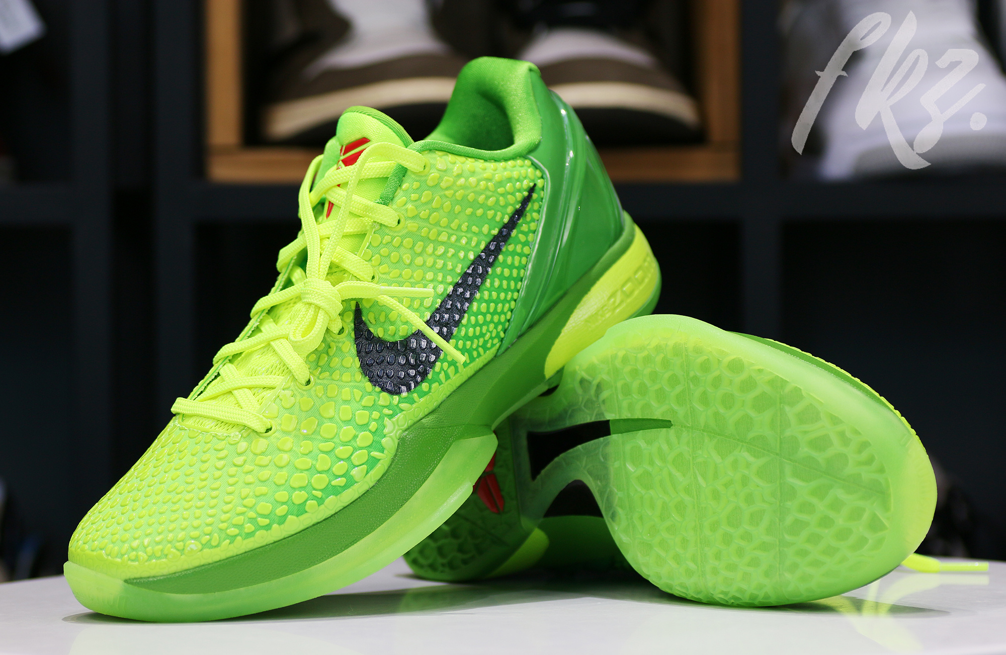 Nike Zoom Kobe 6 Protro “Grinch” 2020 (Up to Size 14）(A1 Batch)