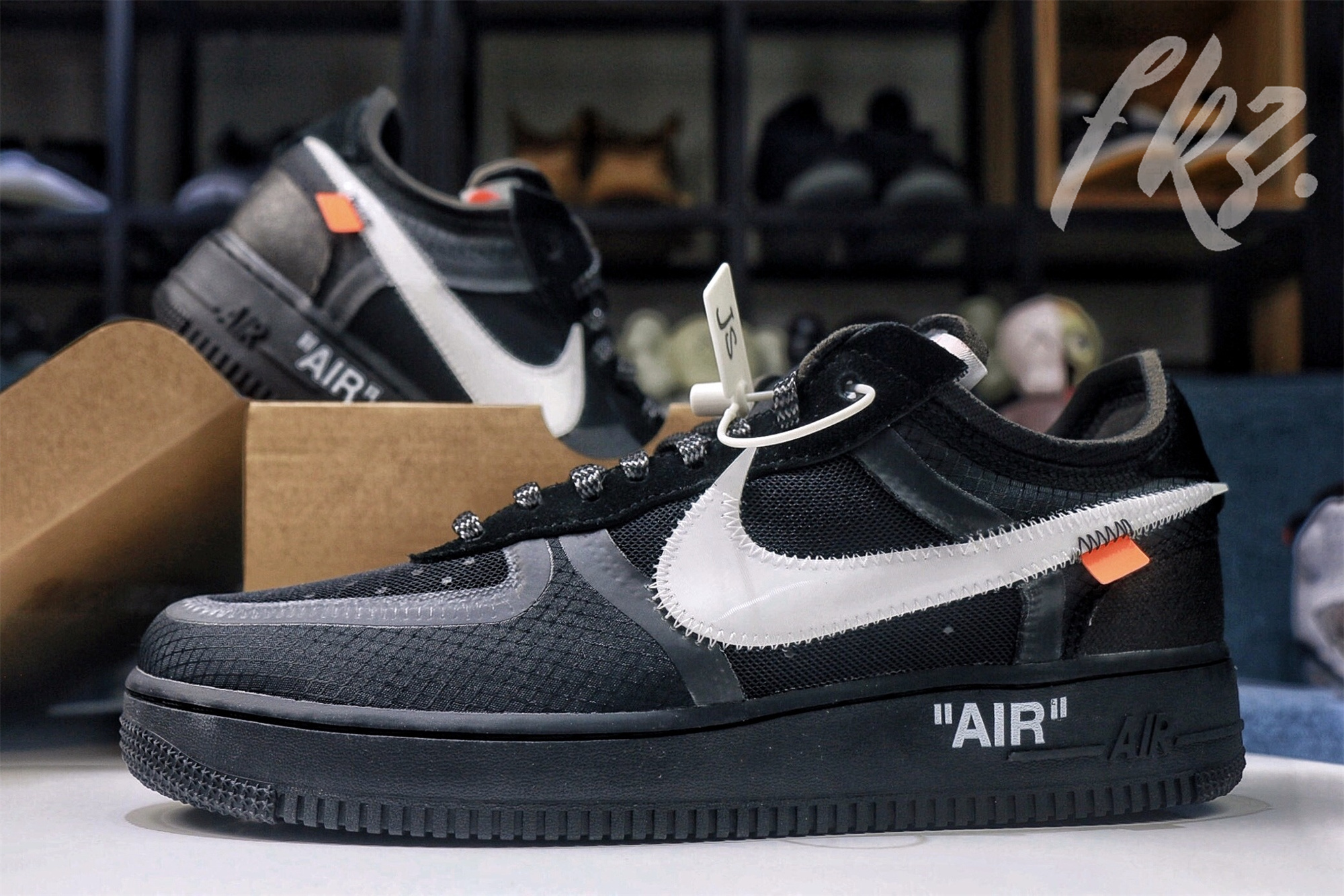 2018 Off White X Nike Air Force 1 Black