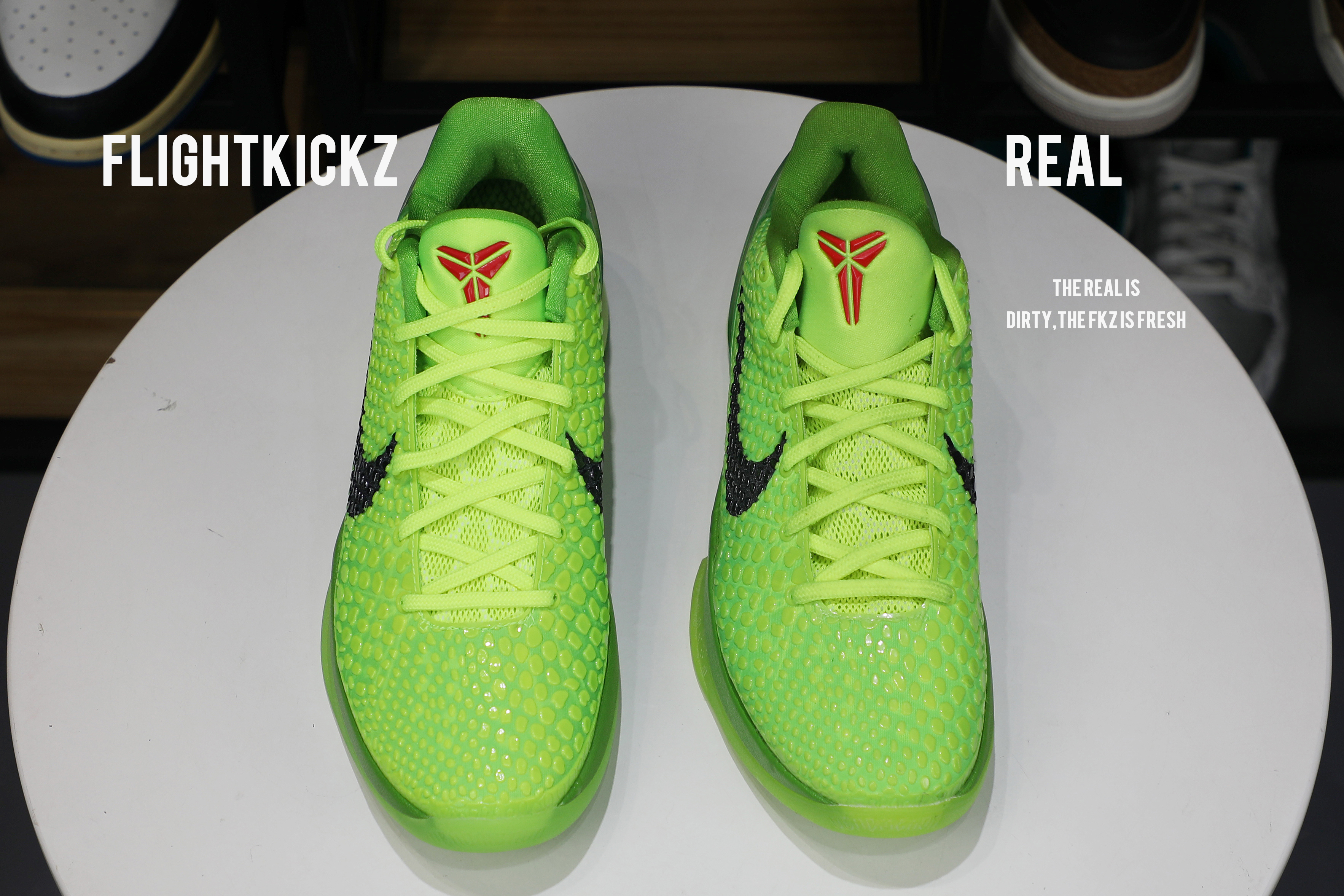 Nike Zoom Kobe 6 Protro “Grinch” 2020 (Up to Size 14）(A1 Batch)