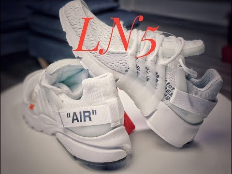 2018 Off White X Nike Presto Triple White