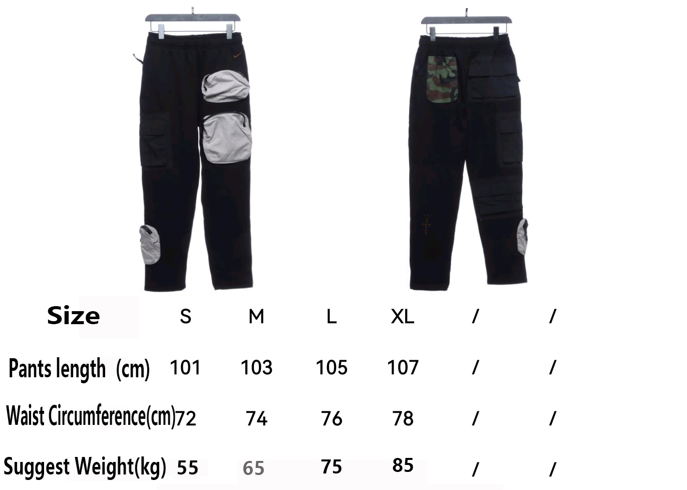 Travis Scott x Nike NRG Pants Black