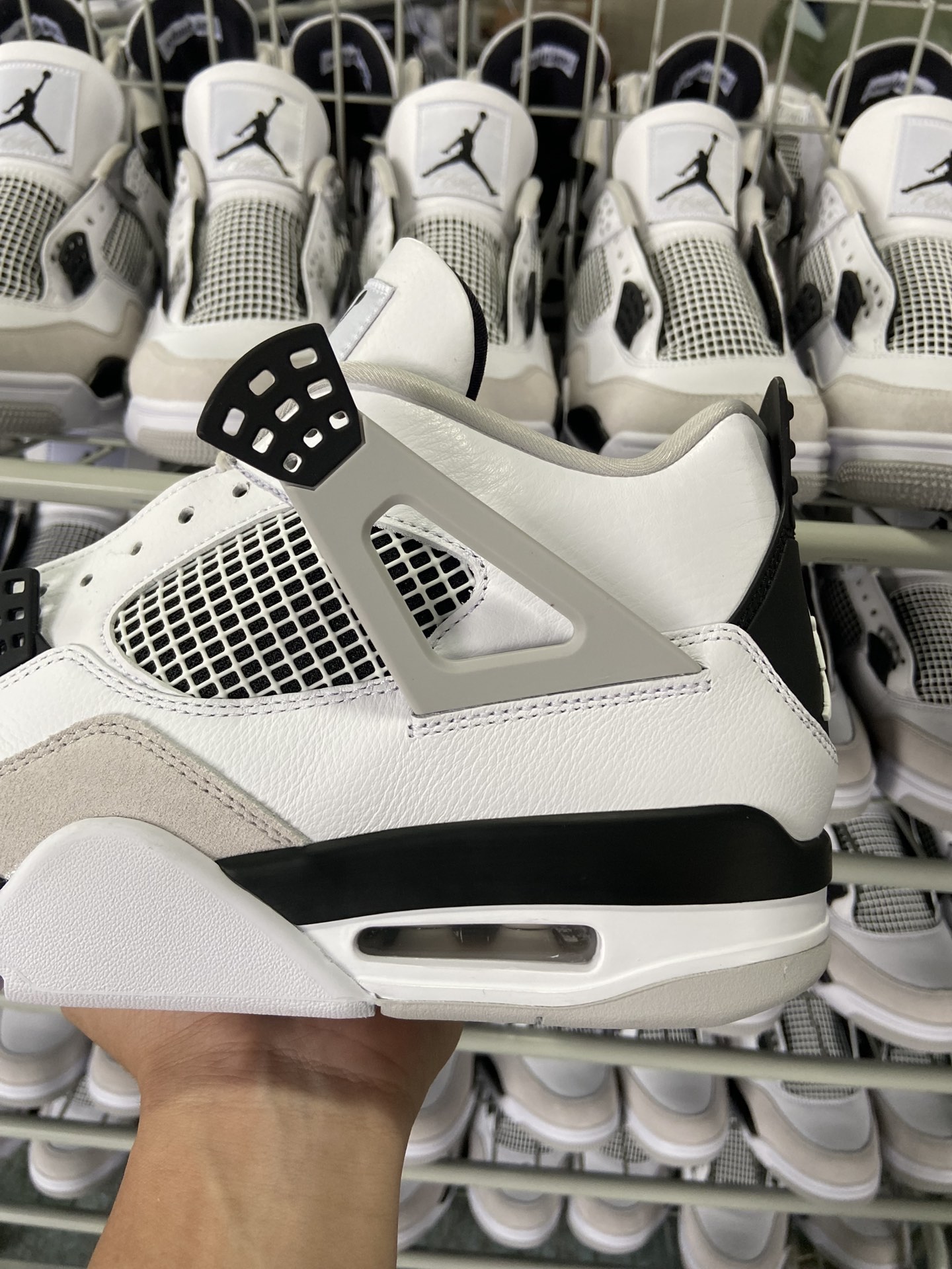 Jordan 4 Retro Military Black(LN5 A1 Batch)