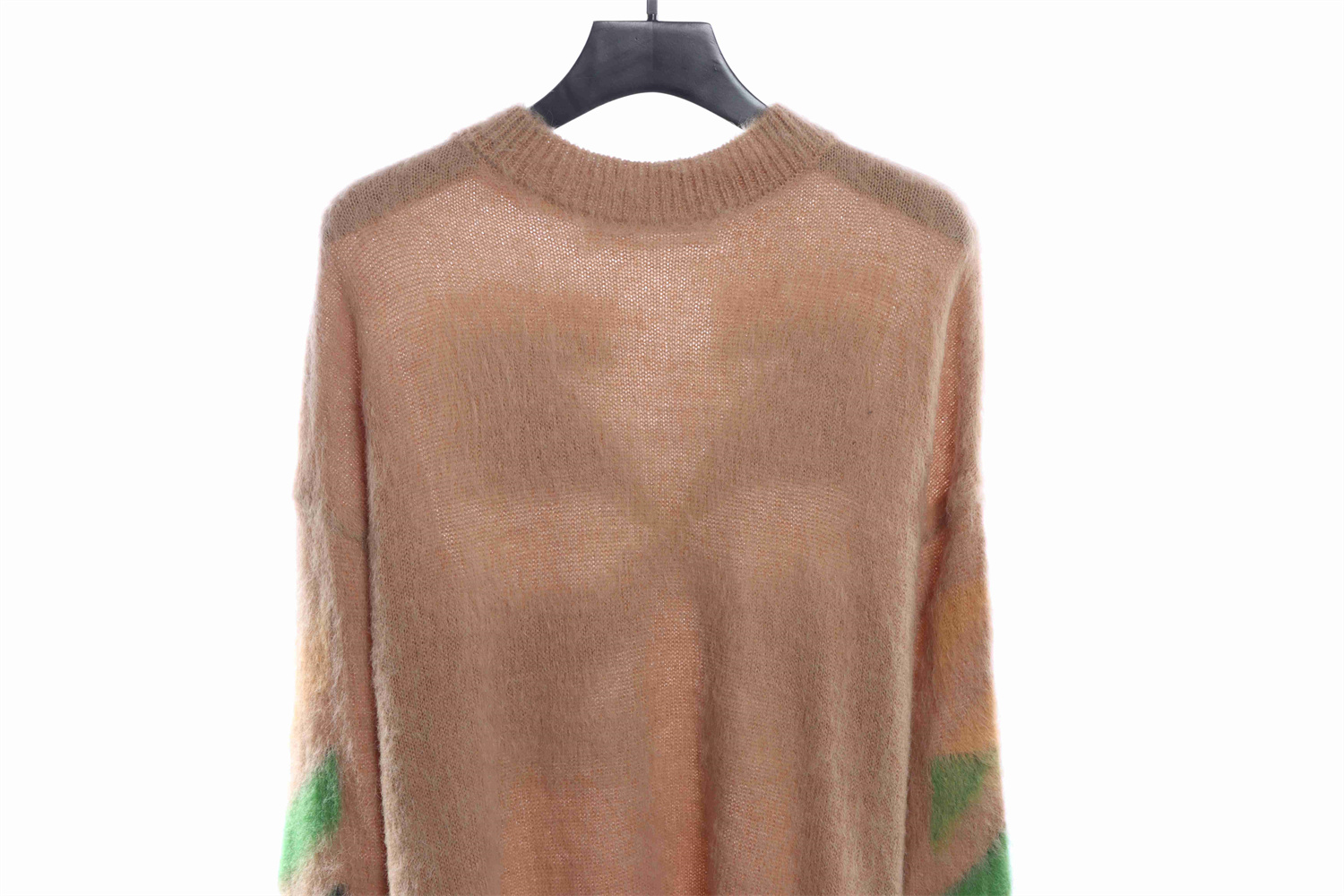 OFF WHITE Mohair Sweater Brown