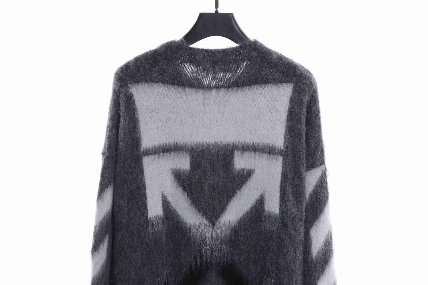 OFF WHITE Mohair Sweater Gradient 3
