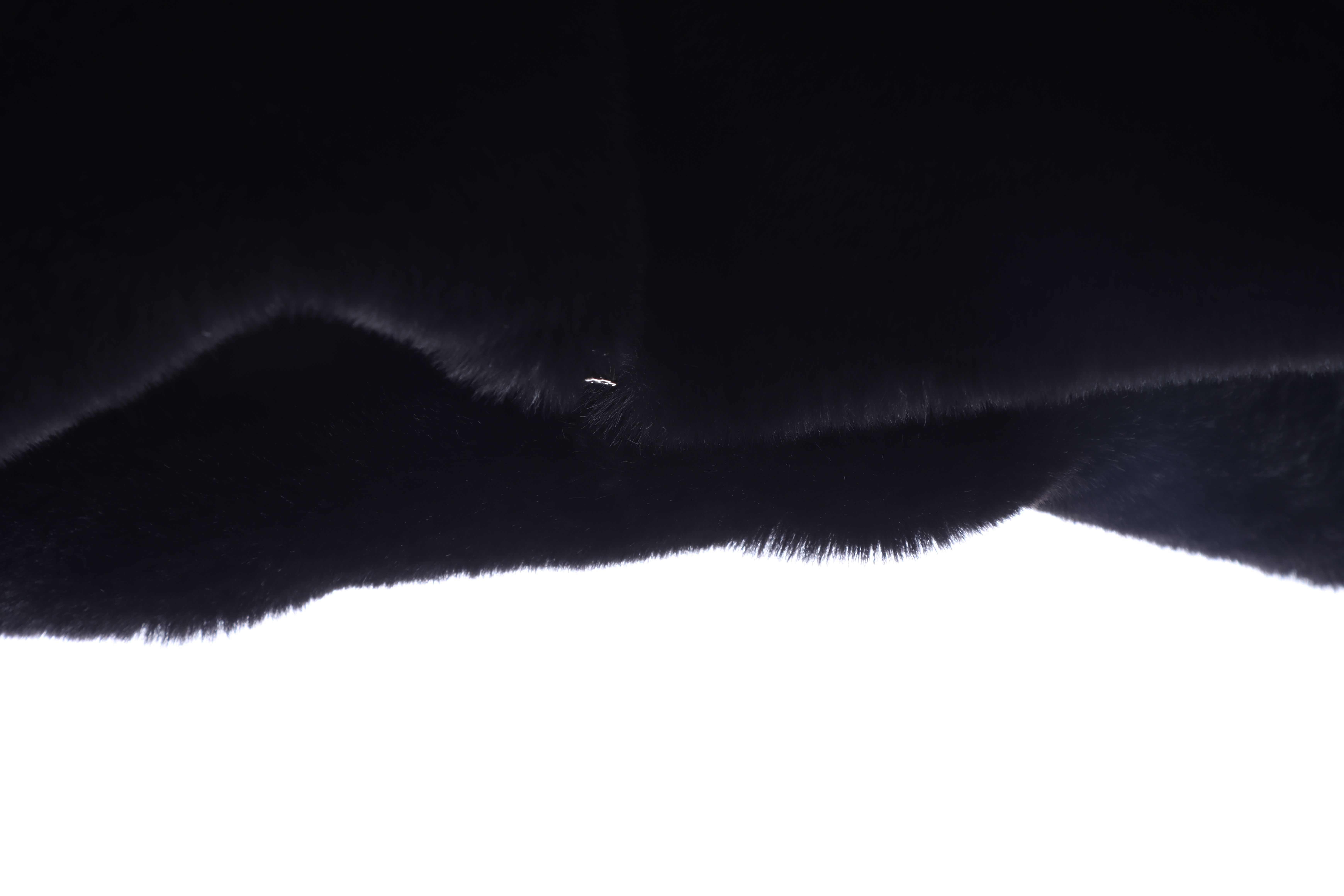 Mastermind Japan MMJ Big Skull Mink Fleece Hooded Fur Coat