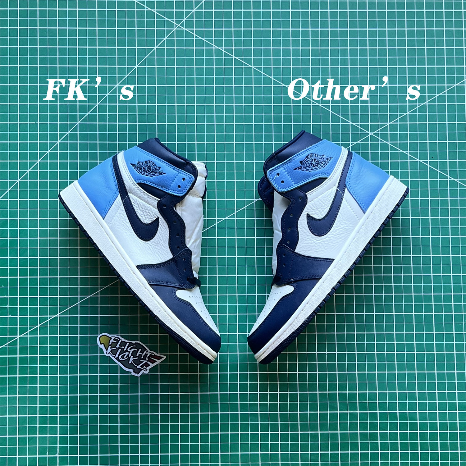 Jordan 1 Retro High Obsidian UNC
