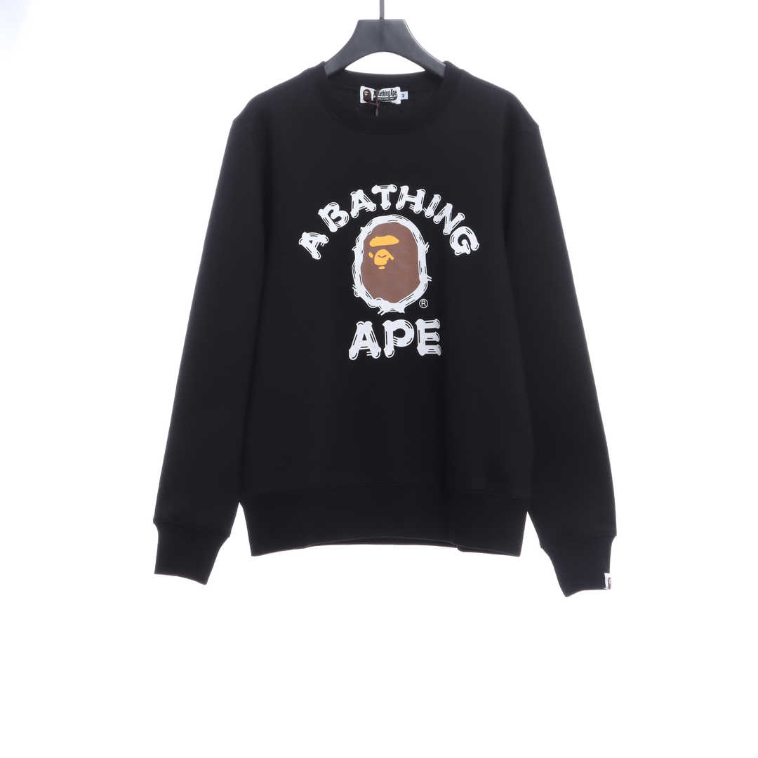 BAPE Cartoon Graffiti Logo Sweatshirt