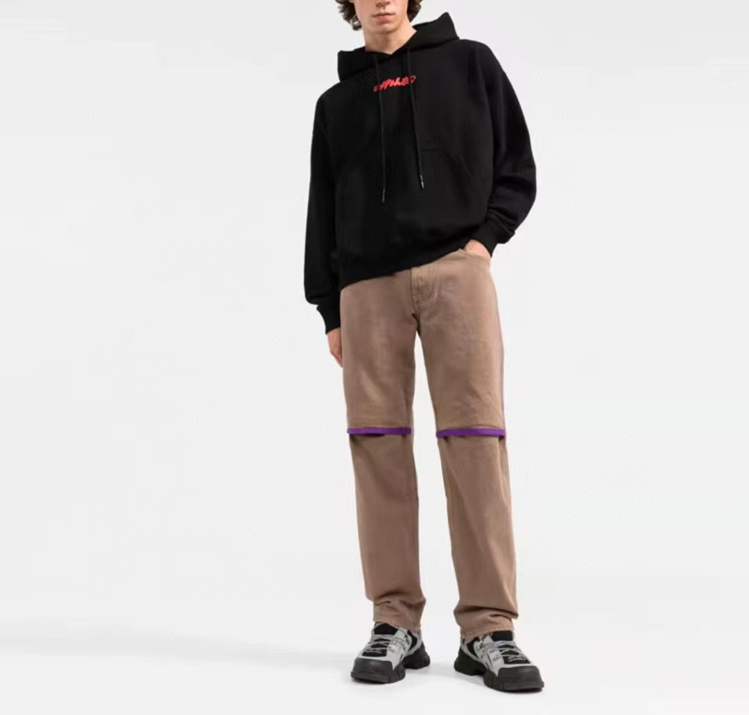 OFFWHITE (OW) environmental limited logo red arrow sweatshirt