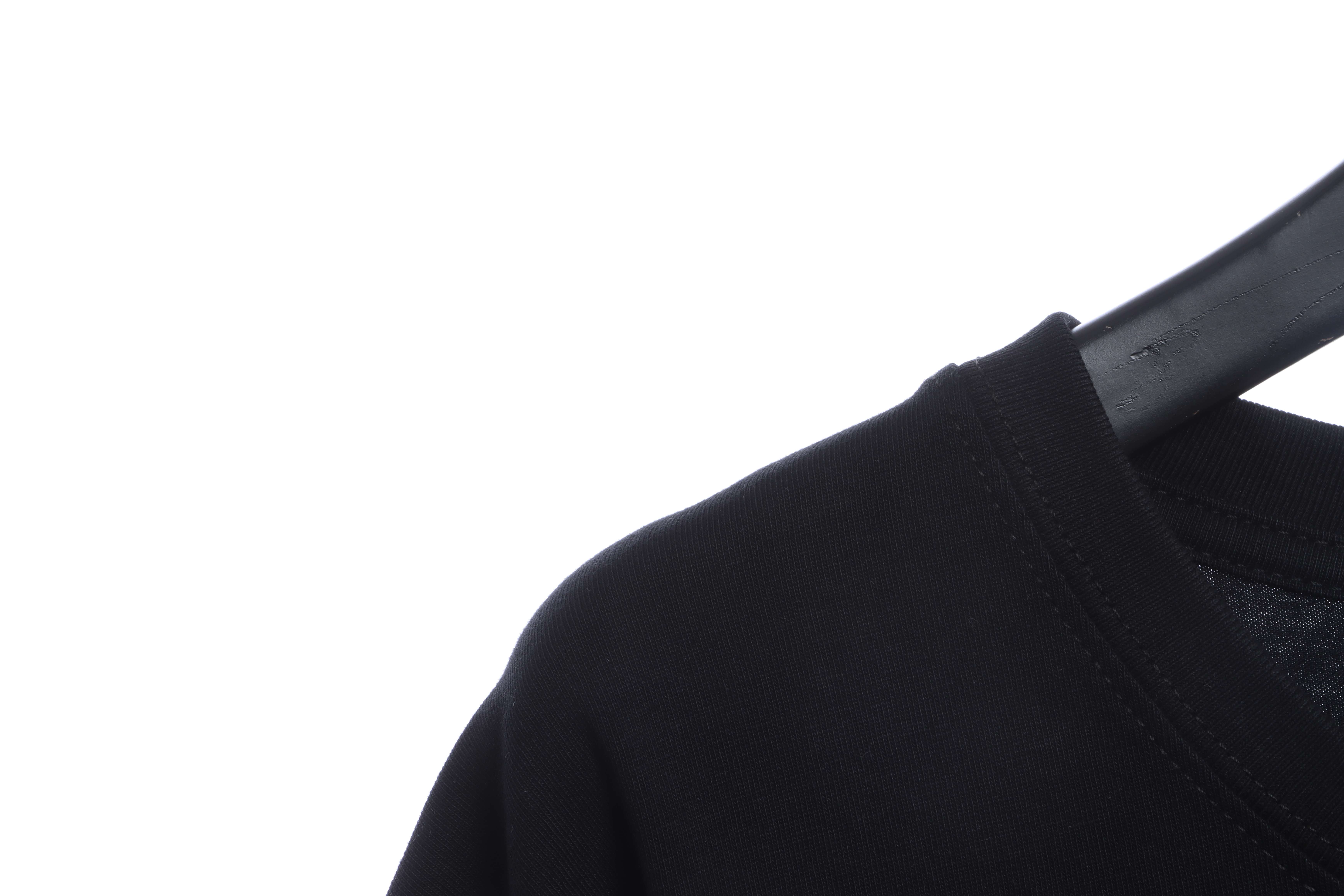 FAR.ARCHIVE Double Row Slogan Letter Short Sleeve T-Shirt