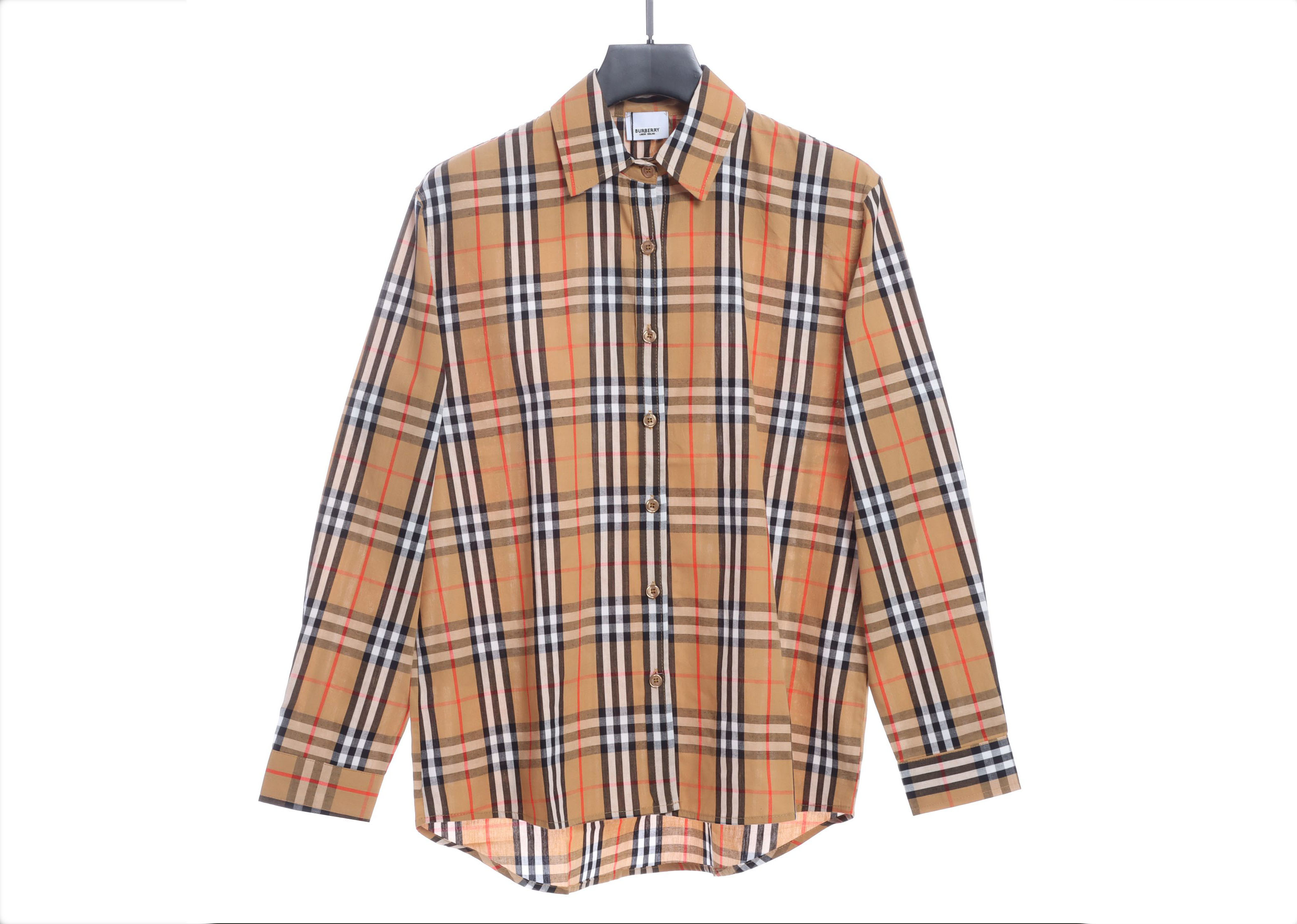 Bby Classic Plaid Long Sleeve Shirt