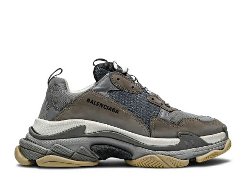BALENCIAG* TRIPLE S SNEAKER ‘GREY’ (2018 REISSUE)