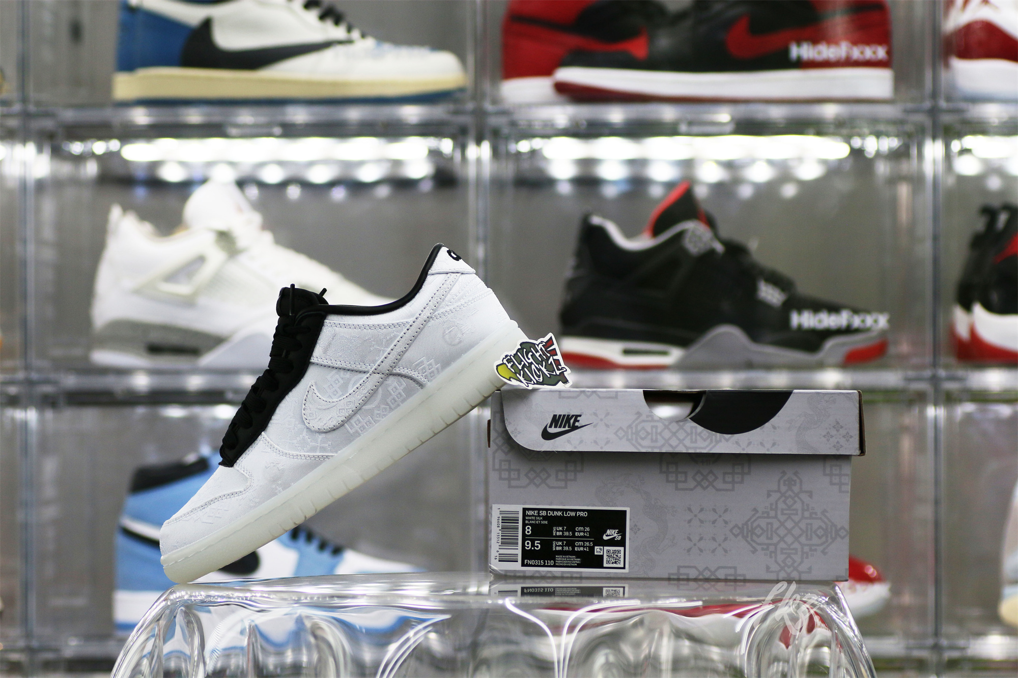 Fragment Design × CLOT × Nike Dunk Low